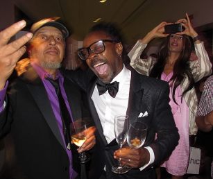 Anthony Barboza, Keith Major and Danica Barboza at Beverly Johnson's Book Launch and Gala in NYC, Fashion Week